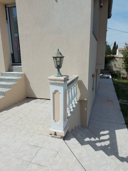 Réalisation d'une isolation en extérieur sur 13012 Marseille en rénovation d'une villa