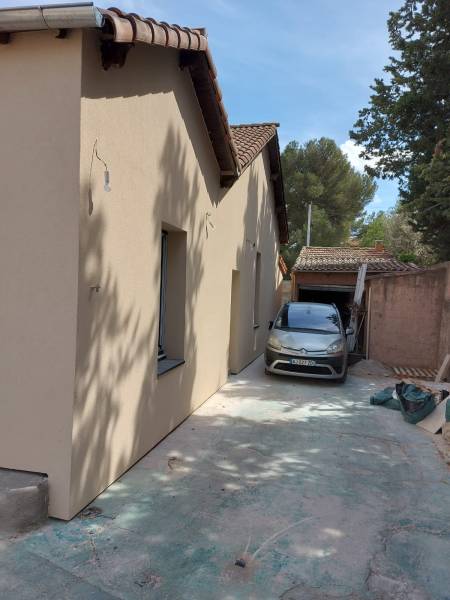 Réalisation d'une isolation en extérieur sur 13012 Marseille en rénovation d'une villa