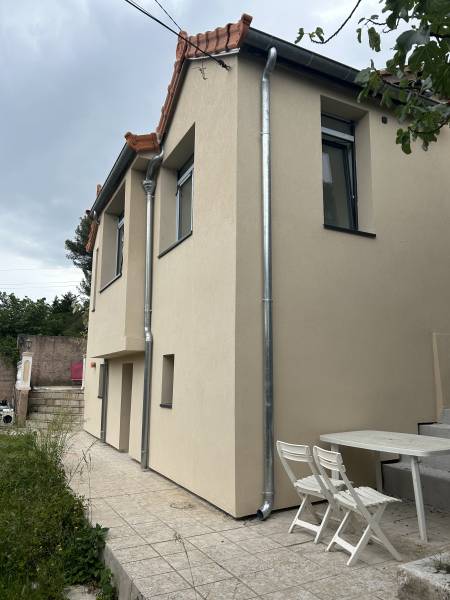 Réalisation d'une isolation en extérieur sur 13012 Marseille en rénovation d'une villa